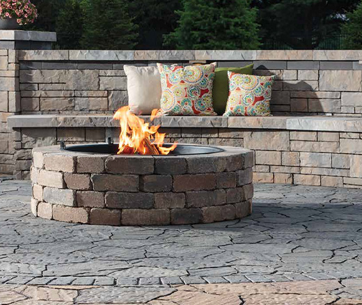 precast cement fireplace kits